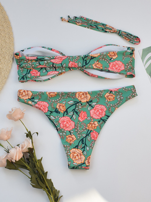 Levoire | Nouvelle combinaison de bain fendue et sexy à fleurs pour femmes