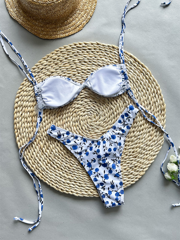 Levoire | Nouveau maillot de bain deux pièces sexy motif floral bikini
