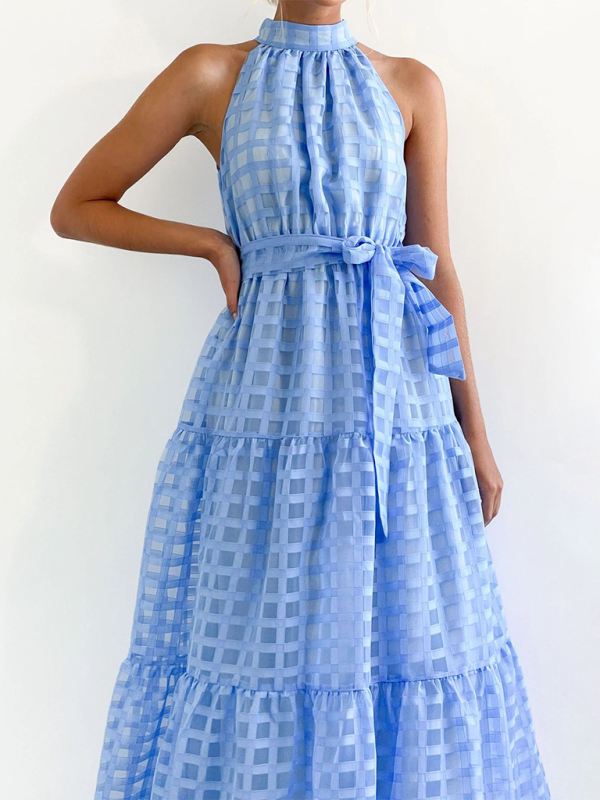 Levoire | Nouvelle Mode Robe dos nu unie