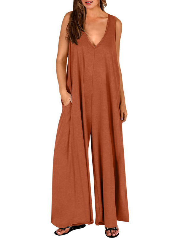 Levoire | Robe Décontractée Unicolore à Décolleté en V