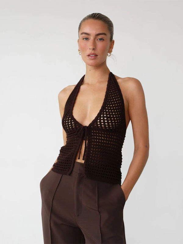 Levoire | Élégant, sexy et confortable gilet à lacets avec le dos ouvert