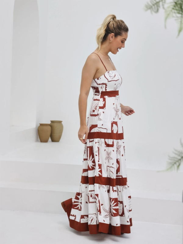 Levoire | Tempéramentale et décontractée robe à encolure asymétrique avec couture nette à l'épaule