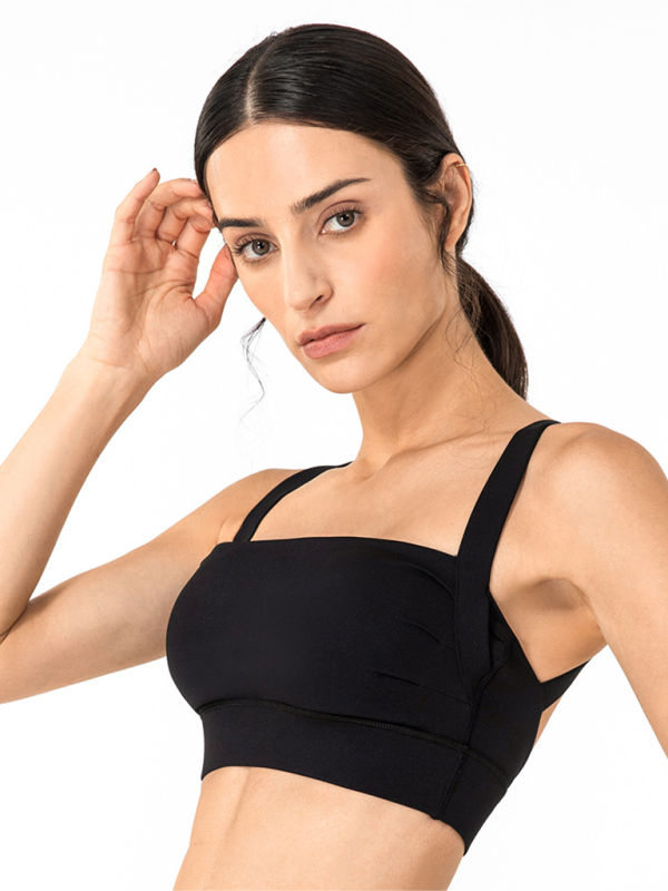 Levoire | Anti-Hohlrygg-correcteur de posture avec rembourrage de poitrine brassière de fitness soutien-gorge de dos top de yoga soutien-gorge
