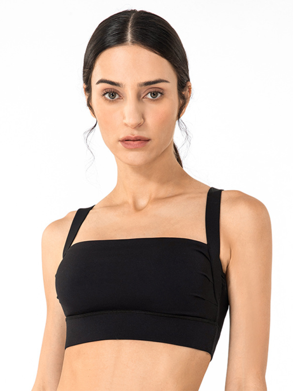 Levoire | Anti-Hohlrygg-correcteur de posture avec rembourrage de poitrine brassière de fitness soutien-gorge de dos top de yoga soutien-gorge