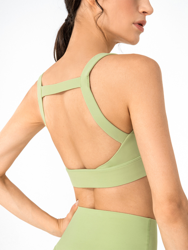 Levoire | Anti-Hohlrygg-correcteur de posture avec rembourrage de poitrine brassière de fitness soutien-gorge de dos top de yoga soutien-gorge