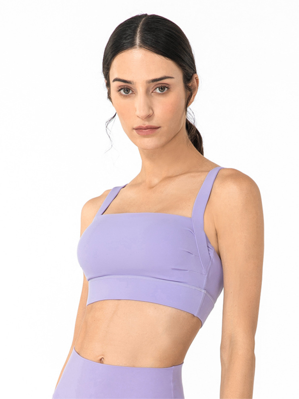 Levoire | Anti-Hohlrygg-correcteur de posture avec rembourrage de poitrine brassière de fitness soutien-gorge de dos top de yoga soutien-gorge