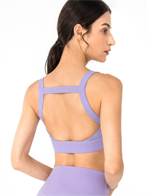 Levoire | Anti-Hohlrygg-correcteur de posture avec rembourrage de poitrine brassière de fitness soutien-gorge de dos top de yoga soutien-gorge