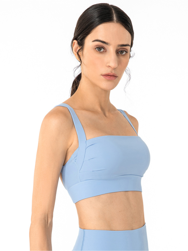 Levoire | Anti-Hohlrygg-correcteur de posture avec rembourrage de poitrine brassière de fitness soutien-gorge de dos top de yoga soutien-gorge