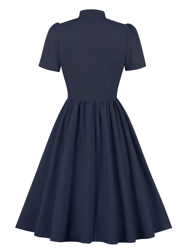 Levoire | Robe en chiffon unie avec ceinture pour femmes