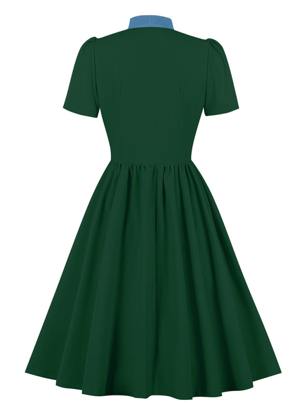 Levoire | Robe en chiffon unie avec ceinture pour femmes
