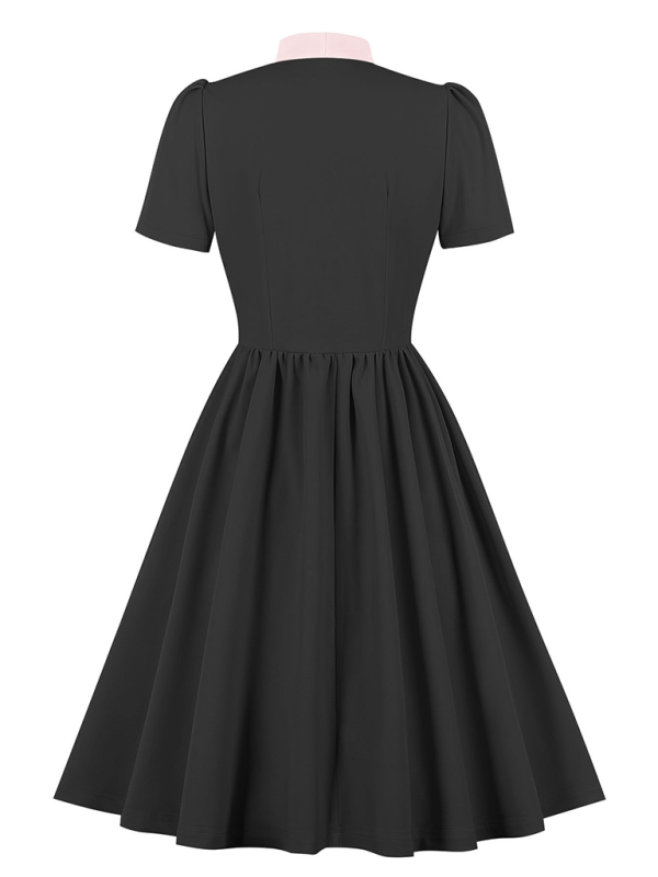 Levoire | Robe en chiffon unie avec ceinture pour femmes