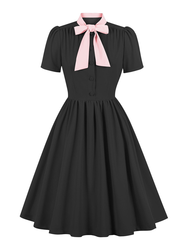 Levoire | Robe en chiffon unie avec ceinture pour femmes Kaava4
