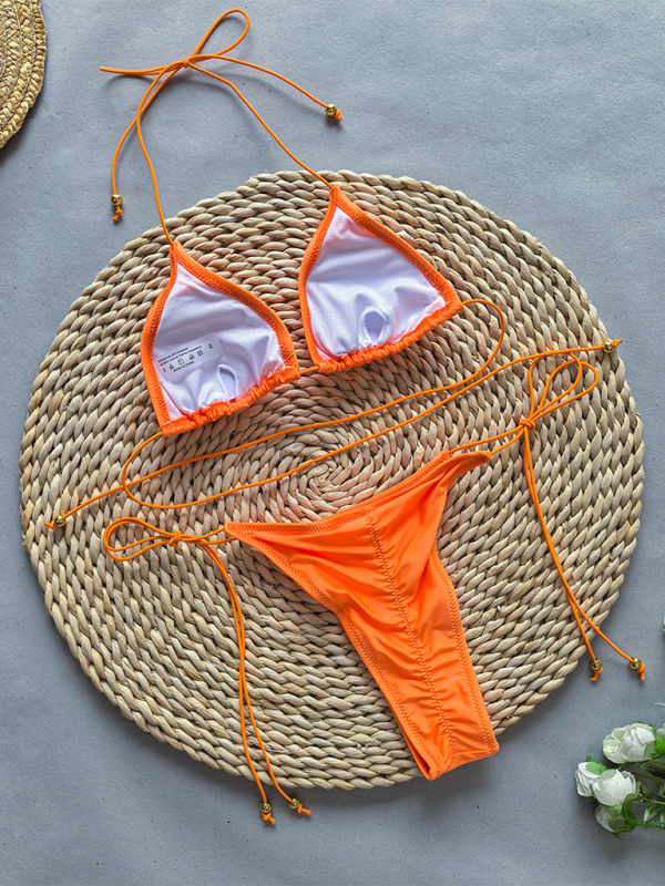 Levoire | Pour femmes Maillot de bain deux pièces unicolore