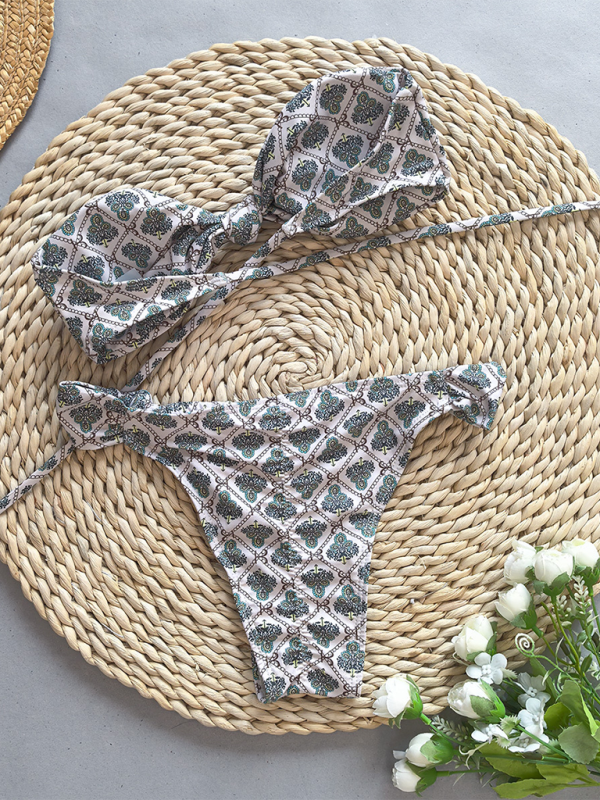 Levoire | Maillot de bain bandeau imprimé
