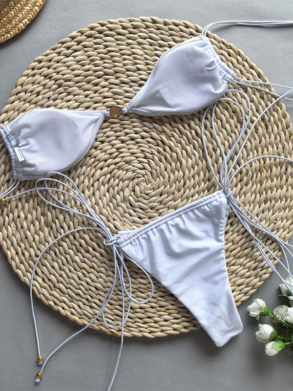 Levoire | Vêtements pour femmes Sexy Maillot de bain deux pièces avec lacets
