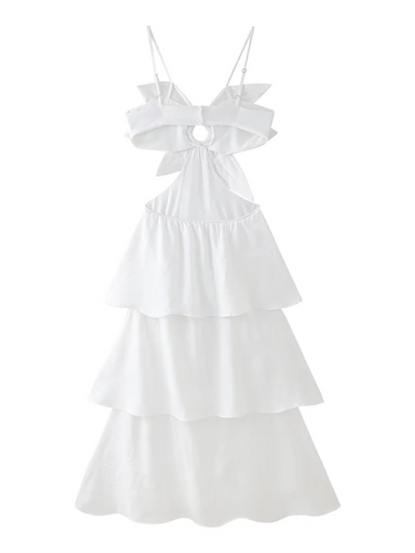 Levoire | Nouvelle robe femme à fleurs plissée sans manches taille haute