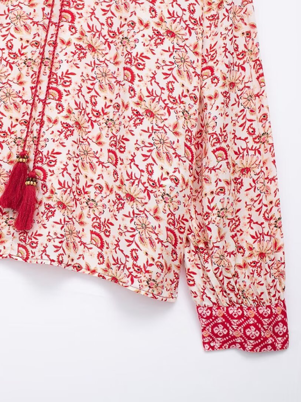 Levoire | Nouvelle femme de loisirs vacances d'été chemise à fleurs