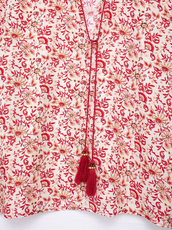 Levoire | Nouvelle femme de loisirs vacances d'été chemise à fleurs