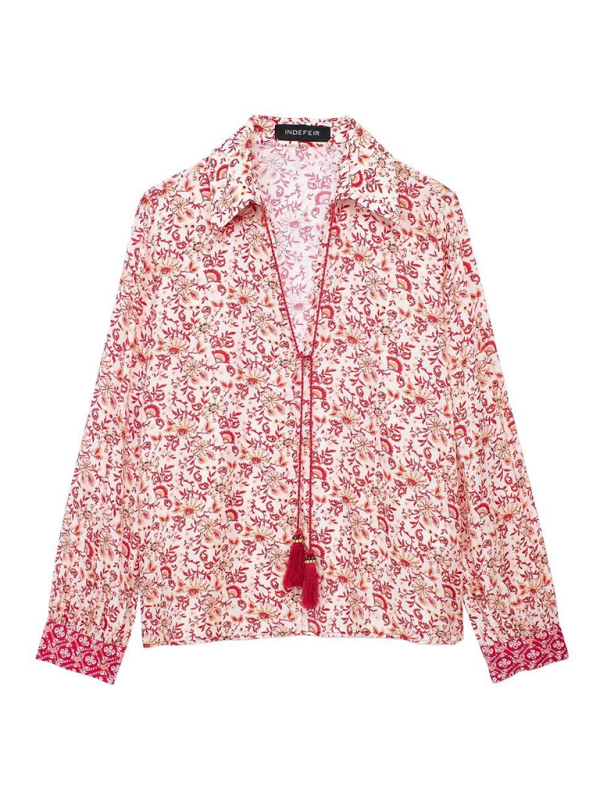 Levoire | Nouvelle femme de loisirs vacances d'été chemise à fleurs Haut