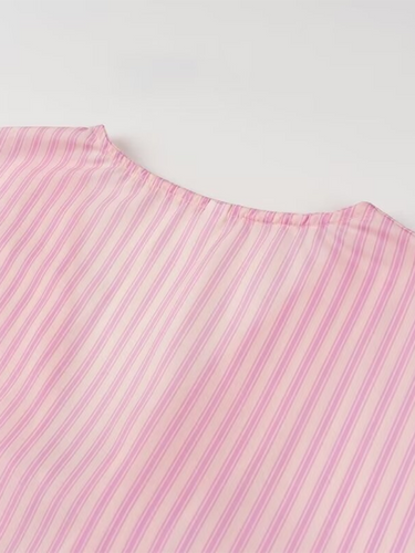 Levoire | T-shirt/pantalon à rayures nouvellement imprimée pour femmes