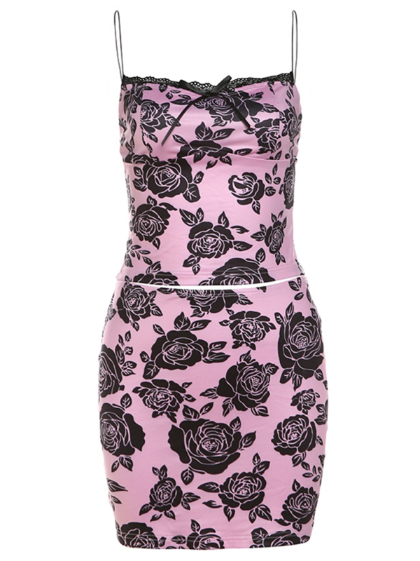 Levoire | Nouveau mode femme rose design sans bretelles sexy slim robe de taille