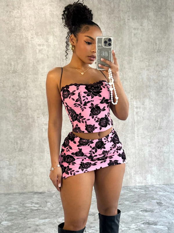 Levoire | Nouveau mode femme rose design sans bretelles sexy slim robe de taille