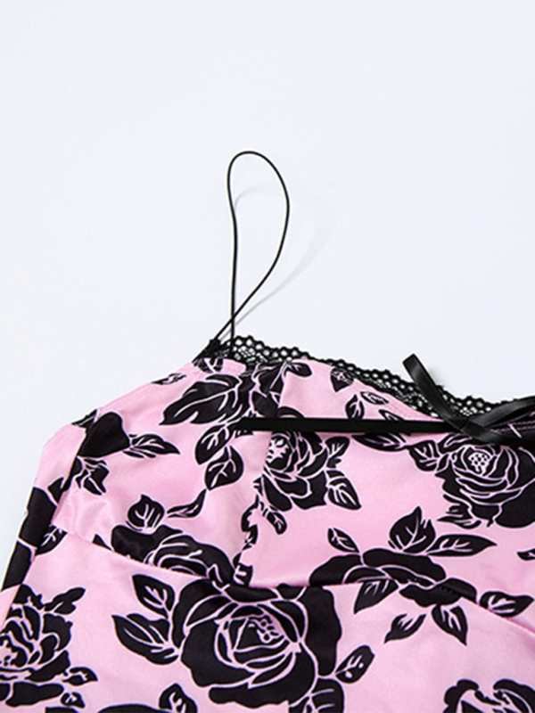 Levoire | Nouveau mode femme rose design sans bretelles sexy slim robe de taille