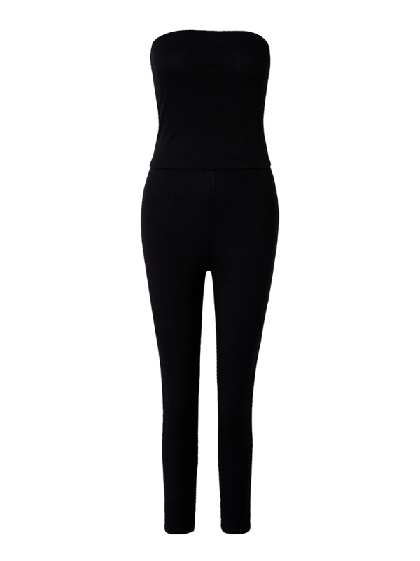 Levoire | Belle Slim Fit top sans manches et ensemble de pantalons