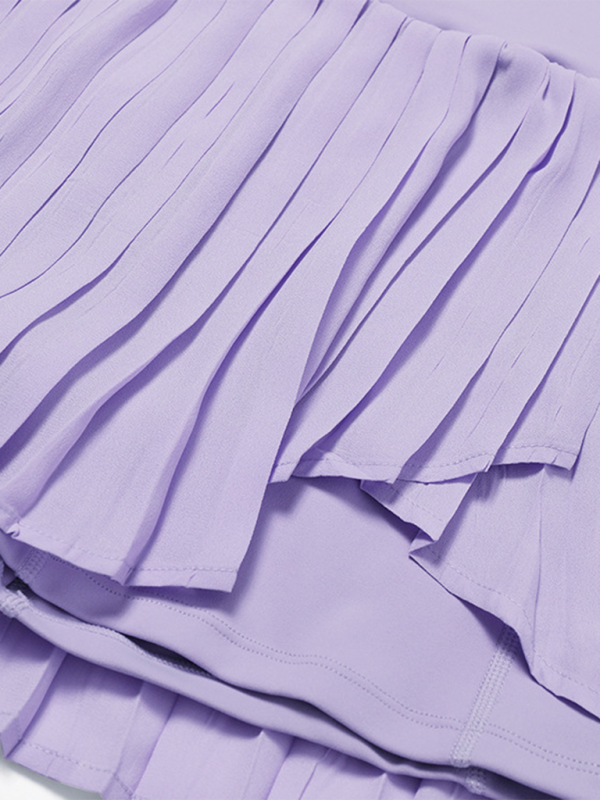 Levoire | Pantalon de sport anti-UV en tennis plissé élégant à séchage rapide