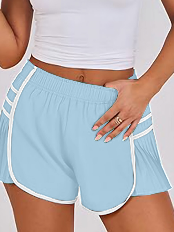 Levoire | Femmes nouveau style sport rapidement séchage shorts plissés