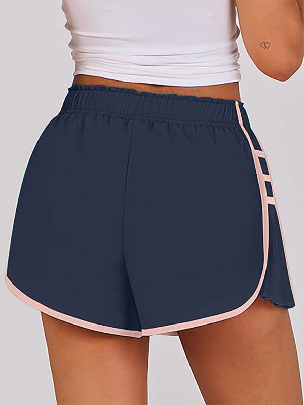 Levoire | Femmes nouveau style sport rapidement séchage shorts plissés