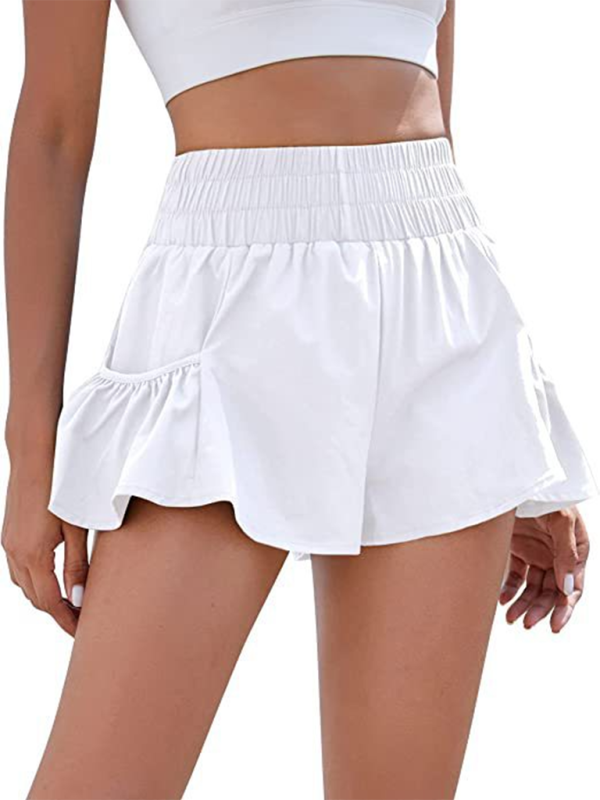 Levoire | Femmes Fitness Course Rapide Sèche Taille Haute Shorts Avec Poches