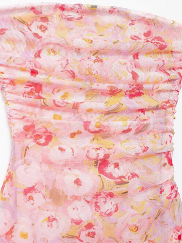 Levoire | Pour femmes Robe de bal en tulle à motif floral bandeau