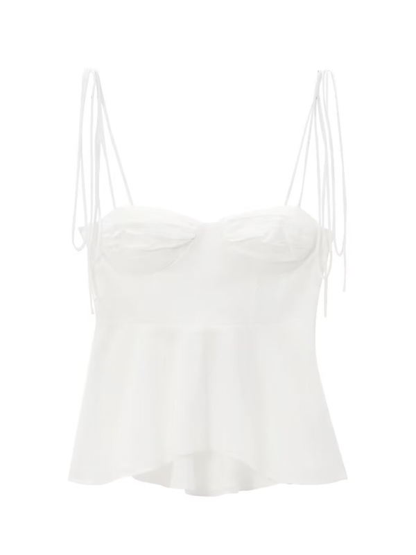 Levoire | Nouveau top féminin uni style corset