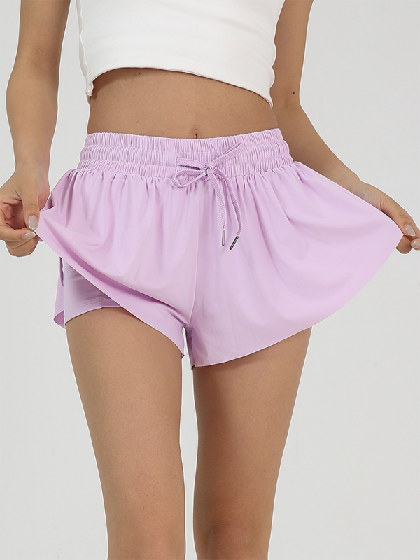 Levoire | Femmes nouveau style Sport Haute élastique et confortable avec poche Jupe de tennis Raccourci