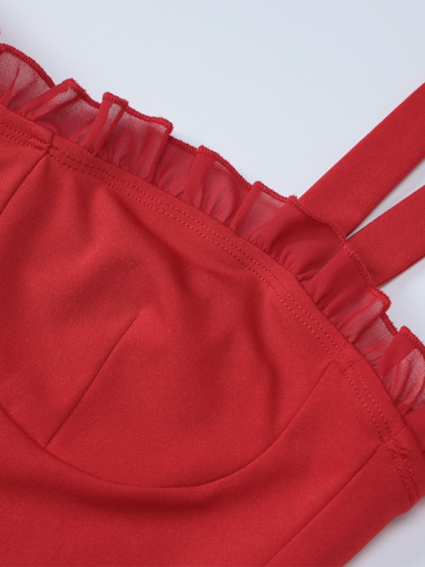 Levoire | Nouvelle robe sexy à encolure profonde, asymétrique, avec une taille étroite