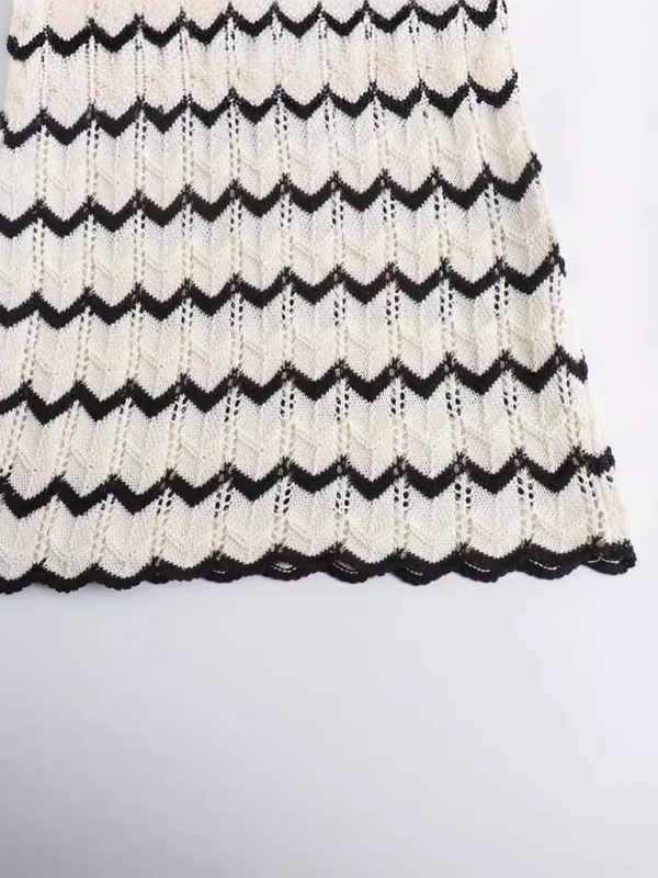Levoire | Robe tricot rayée Modis