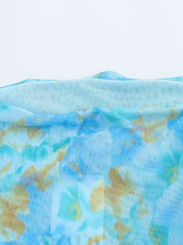 Levoire | Culture de rue Designer T-shirt en soie imprimé