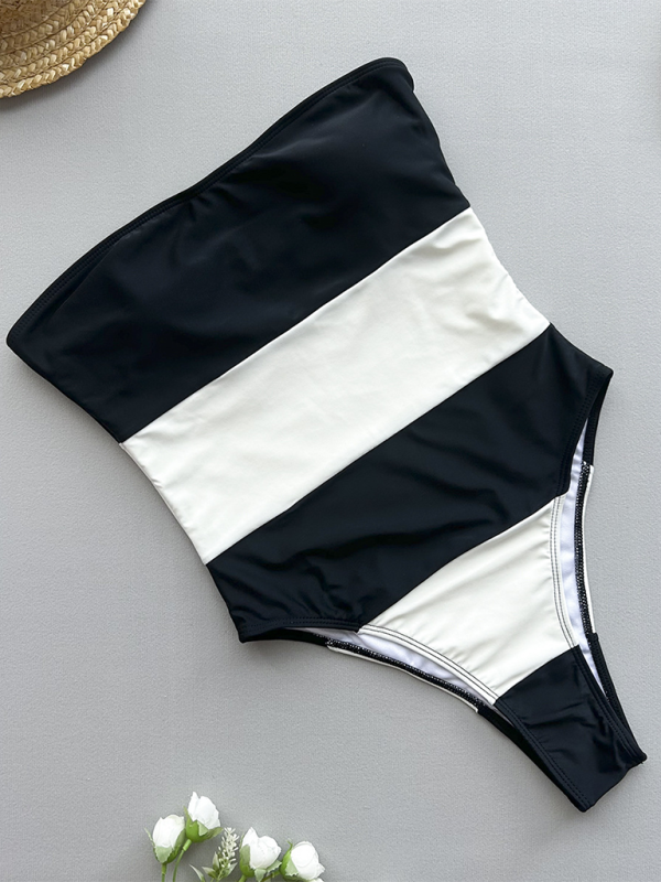 Levoire | Sexy rayé combinaison maillot de bain