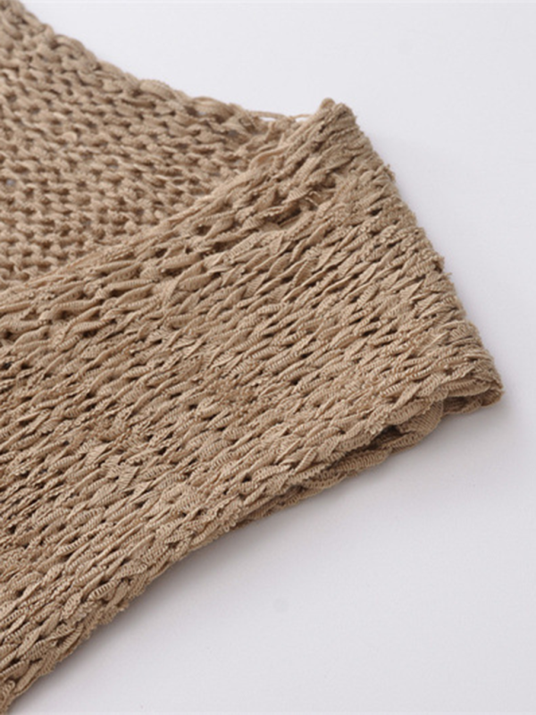 Levoire | Moderne douce et nette courte veste en tricot avec deux boutons