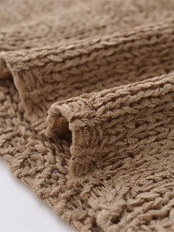 Levoire | Moderne douce et nette courte veste en tricot avec deux boutons