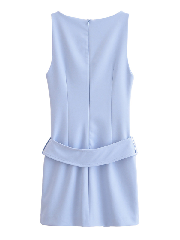 Levoire | Robe froncée avec ceinture