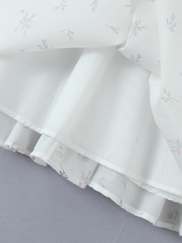 Levoire | Fleur de dentelle Robe à bretelles en V