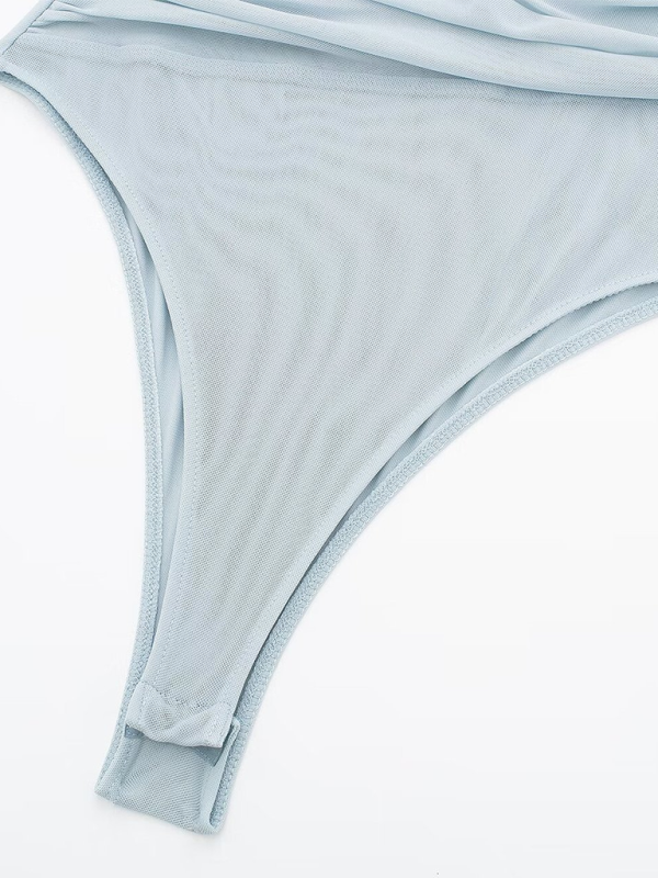 Levoire | Nouvelle jupe plissée asymétrique en tulle-body