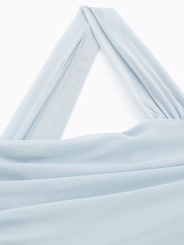 Levoire | Nouvelle jupe plissée asymétrique en tulle-body