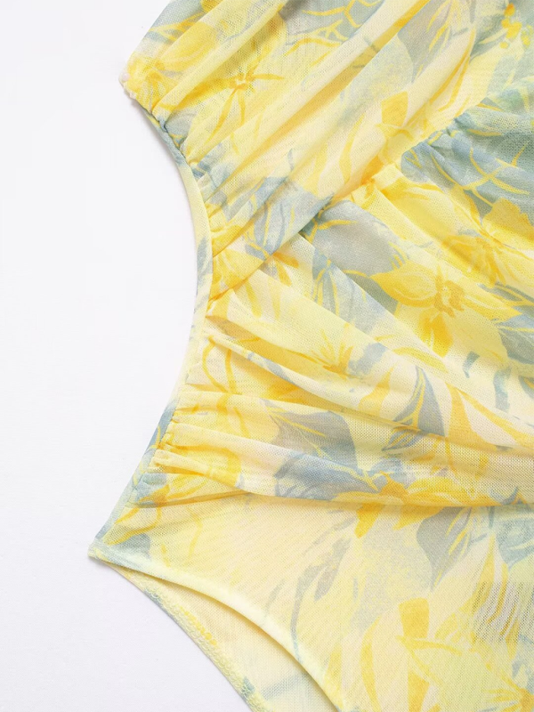 Levoire | Nouvelle jupe plissée asymétrique en tulle-body