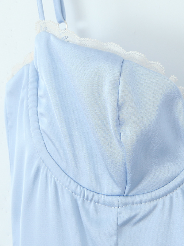 Levoire | Robe halter sexy à fleurs en V