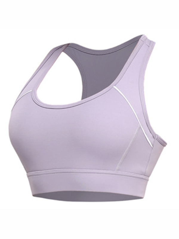 Levoire | Gilet de course en fitness résistant aux chocs avec soutien-gorge de sport push-up