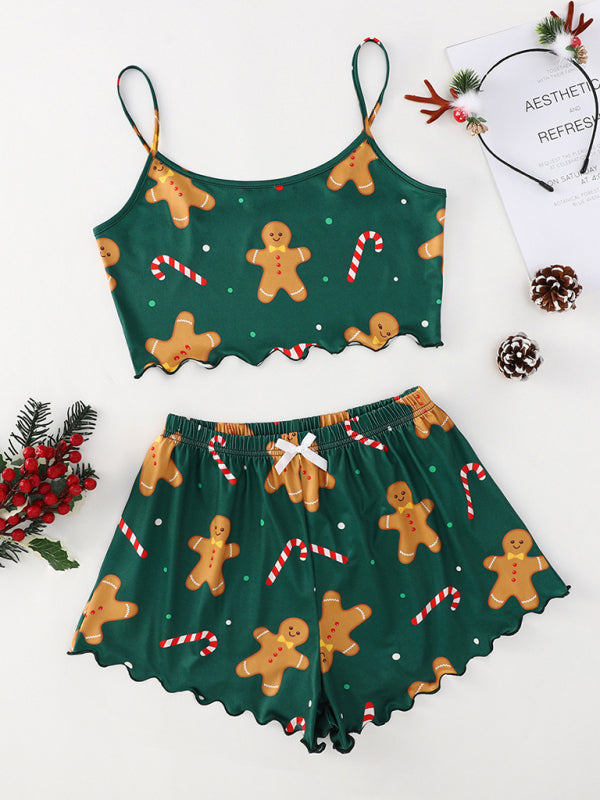 Levoire | Boisson de Noël hihattomme shorts, simples et décontractés sous-vêtements deux pièces Muster2