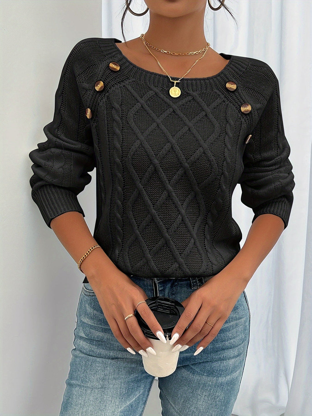 Levoire | Pull Pour Femmes Noir